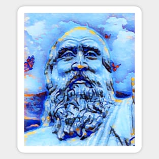 Diogenes Portrait | Diogenes Artwork | Diogenes Painting 14 Sticker